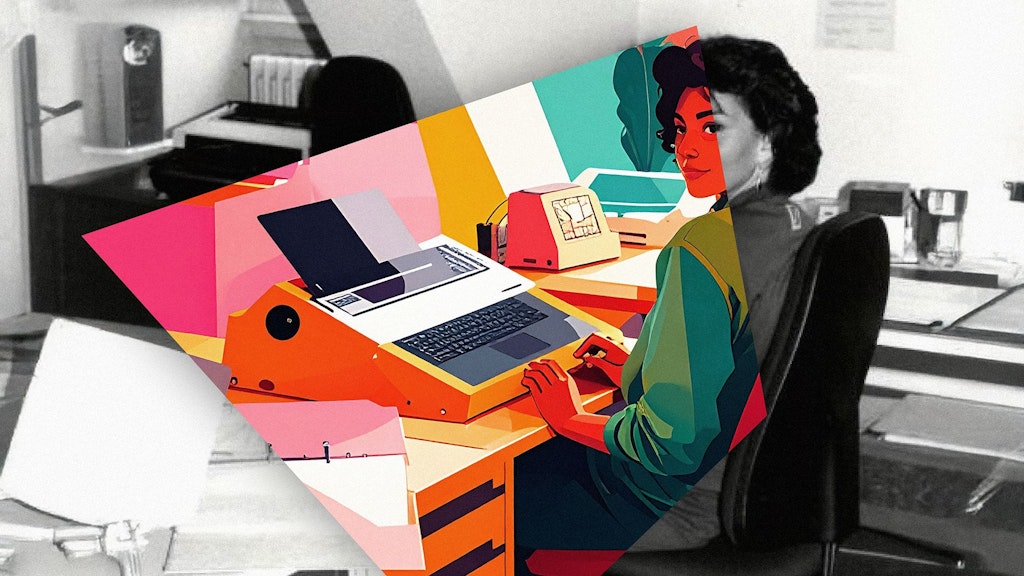 Teaser Foto aus unserem Archiv wurde mittels Künstlicher Intelligenz spielerisch verändert. Sie stehen sinnbildlich für die voranschreitende Entwicklung der Arbeitswelt im Kontext neuer technologischer Möglichkeiten.